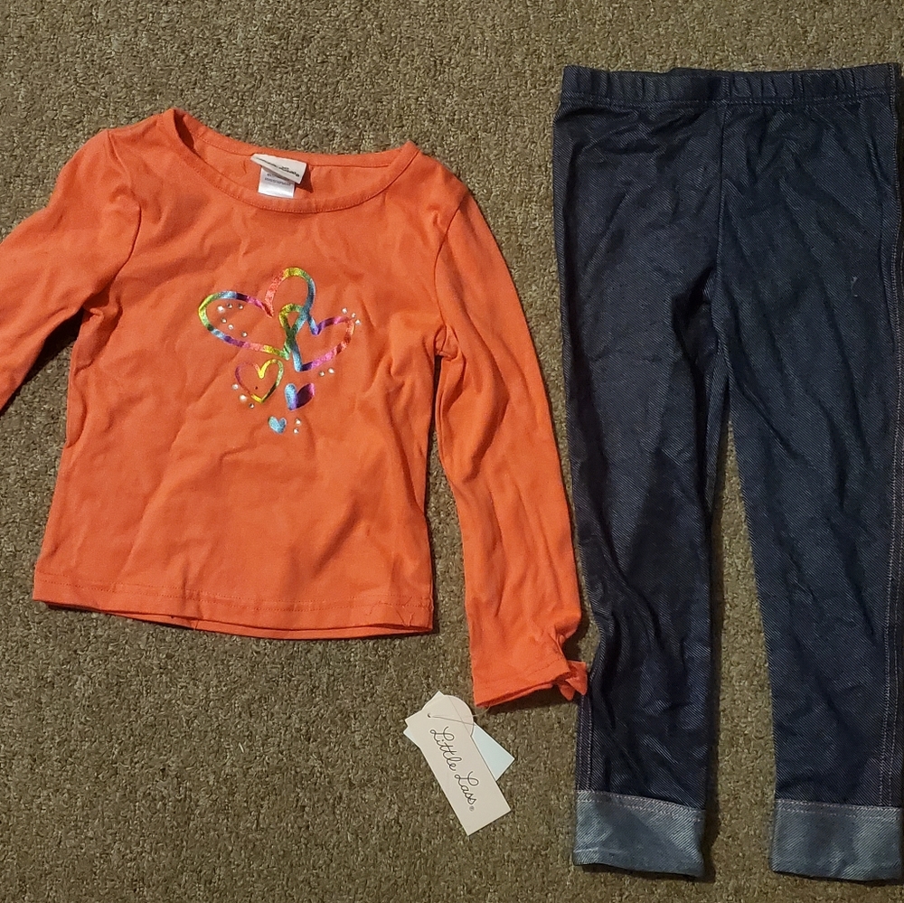 Girls size 5 2-piece outfit